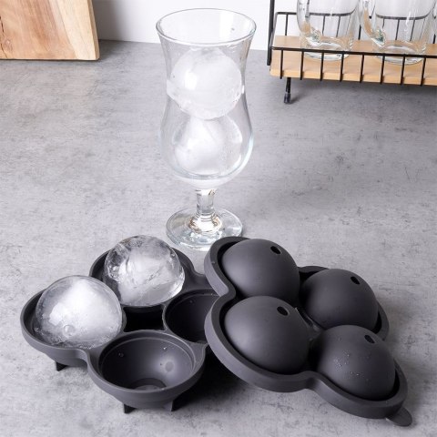 Forma foremka do lodu na lód pojemnik do kostek KULE LODOWE EXCELLENT HOUSEWARE 259228