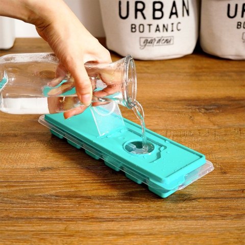 Forma na lód kostki lodu silikonowa pojemnik foremka 12 kostek EXCELLENT HOUSEWARE 259174