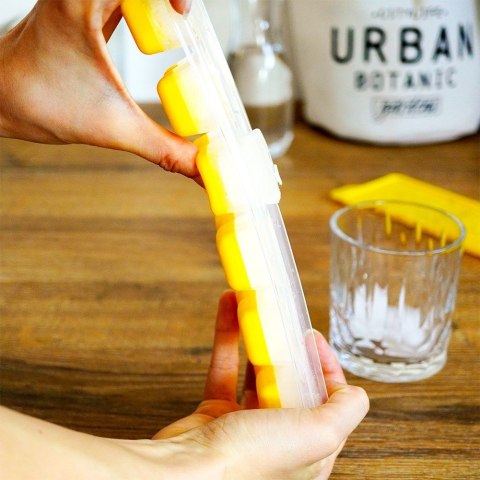 Forma na lód kostki lodu silikonowa pojemnik foremka 12 kostek EXCELLENT HOUSEWARE 259174