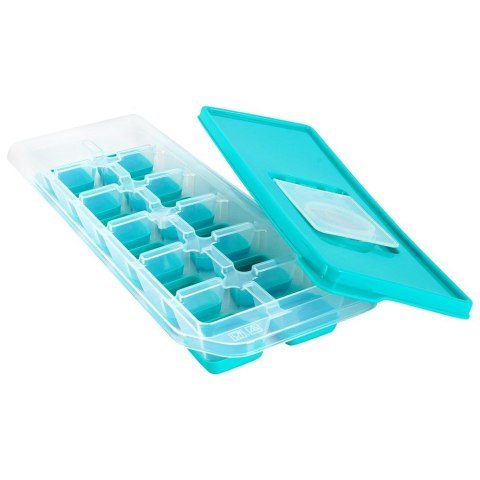 Forma na lód kostki lodu silikonowa pojemnik foremka 12 kostek EXCELLENT HOUSEWARE 259174