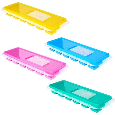 Forma na lód kostki lodu silikonowa pojemnik foremka 12 kostek EXCELLENT HOUSEWARE 259174