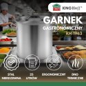 Garnek gastronomiczny 32cm 25L stal nierdzewna KINGHOFF KH-1963