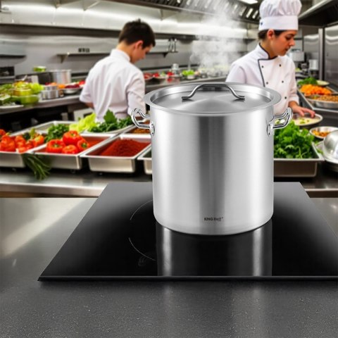 Garnek gastronomiczny 35cm 33L stal nierdzewna KINGHOFF KH-1964