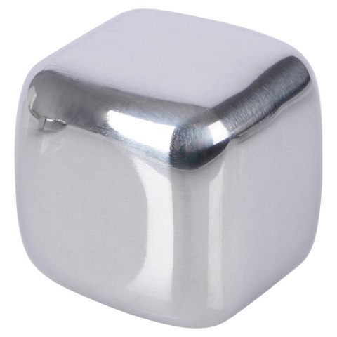 Kostki lodu lodowe stalowe wielorazowe do chłodzenia drinków napojów EXCELLENT HOUSEWARE 259365