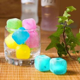 Kostki lodu lodowe wielorazowe do schładzania drinków napojów 18 SZT EXCELLENT HOUSEWARE 259171