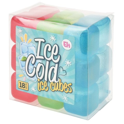 Kostki lodu lodowe wielorazowe do schładzania drinków napojów 18 SZT EXCELLENT HOUSEWARE 259171