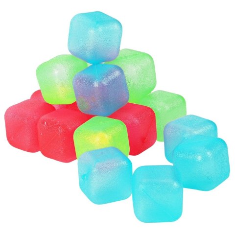 Kostki lodu lodowe wielorazowe do schładzania drinków napojów 18 SZT EXCELLENT HOUSEWARE 259171