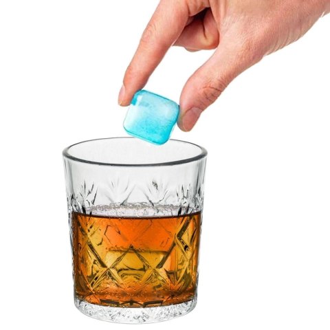 Kostki lodu lodowe wielorazowe do schładzania drinków napojów 18 SZT EXCELLENT HOUSEWARE 259171