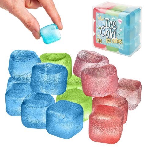 Kostki lodu lodowe wielorazowe do schładzania drinków napojów 18 SZT EXCELLENT HOUSEWARE 259171