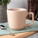 Kubek ceramiczny do kawy herbaty beżowy SOHO 400 ml NAVA 10-099-277