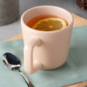 Kubek ceramiczny do kawy herbaty beżowy SOHO 400 ml NAVA 10-099-277