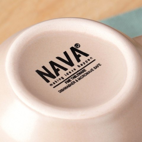 Kubek ceramiczny do kawy herbaty beżowy SOHO 400 ml NAVA 10-099-277
