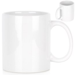 Kubek ceramiczny do kawy herbaty biały 330 ml VILDE 139698