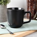 Kubek ceramiczny do kawy herbaty czarny SOHO 400 ml NAVA 10-099-287
