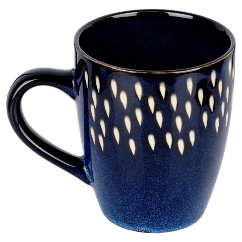 Kubek ceramiczny do kawy herbaty granatowy 350 ml SIAKI COLLECTION 139709