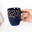 Kubek ceramiczny do kawy herbaty granatowy 350 ml SIAKI COLLECTION 139709