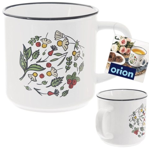 Kubek ceramiczny z uchem do kawy herbaty duży 700 ml ORION 129451