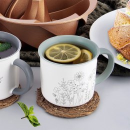 Kubek porcelanowy do kawy herbaty 400 ml ORION 112444