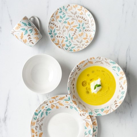 Kubek porcelanowy do kawy herbaty LYDIA 370 ml NAVA 10-099-346