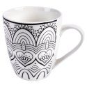 Kubek porcelanowy do kawy herbaty MAYA 370 ml NAVA 10-099-356