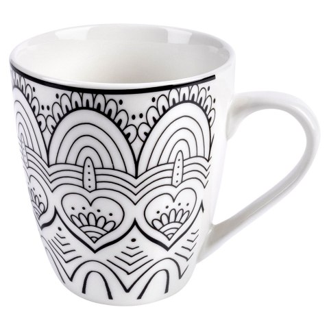 Kubek porcelanowy do kawy herbaty MAYA 370 ml NAVA 10-099-356