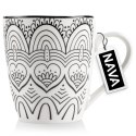 Kubek porcelanowy do kawy herbaty MAYA 370 ml NAVA 10-099-356