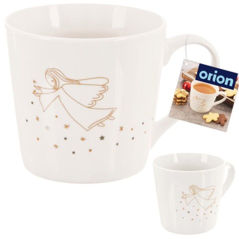 Kubek porcelanowy do kawy herbaty anioł 390 ml ORION 129612