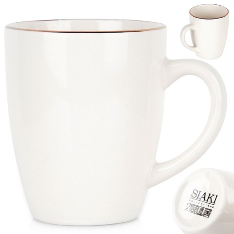 Kubek porcelanowy do kawy herbaty biały 200 ml SIAKI COLLECTION 139704
