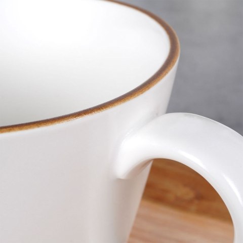 Kubek porcelanowy do kawy herbaty biały 380 ml SIAKI COLLECTION 139357