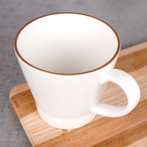 Kubek porcelanowy do kawy herbaty biały 380 ml SIAKI COLLECTION 139357