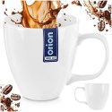Kubek porcelanowy do kawy herbaty biały MONA 400 ml ORION 129613