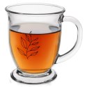 Kubek szklany do herbaty kawy napojów duży 450 ml ORION 128859