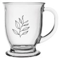 Kubek szklany do herbaty kawy napojów duży 450 ml ORION 128859