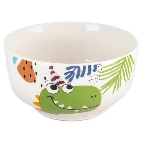Kubek z miseczką do zupy dla dziecka dzieci porcelanowy dinozaur 2 ele. ORION 129642