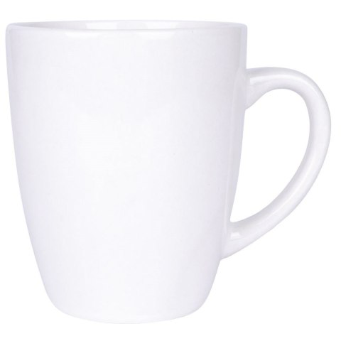 Kubki porcelanowe do kawy herbaty białe 220 ml zestaw kubków 4 sztuki EXCELLENT HOUSEWARE 139359