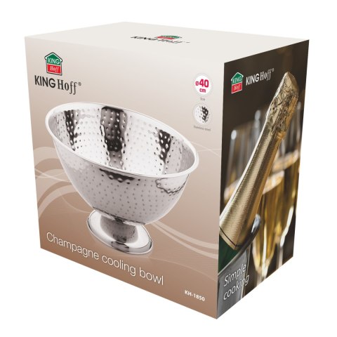 Misa do lodu ?40cm, stal nierdzewna, KINGHOFF KH-1850