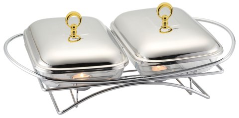 Podgrzewacz stołowy żaroodporny 2 x 1,5L KLAUSBERG KB-7922