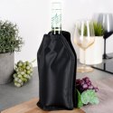 Pokrowiec chłodzący na wino butelkę wina do butelek cooler czarny 22 cm EXCELLENT HOUSEWARE 124504