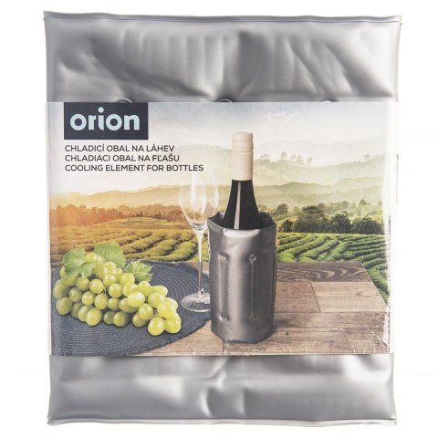 Pokrowiec chłodzący na wino butelkę wina do butelek cooler srebrny ORION 780129