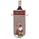 Pokrowiec świąteczny na wino butelkę wina butelki do butelek HOME STYLING COLLECTION 839006