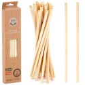 Słomki do picia drinków napojów bambusowe wielorazowe 20 szt VILDE 259669