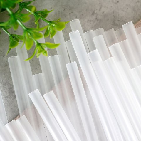 Słomki do picia napojów drinków proste rurki 50 SZT WIELORAZOWE VILDE 259247