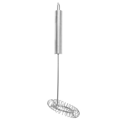 Trzepaczka do ubijania jajek piany ciast ubijaczka STAL spiralna 26cm ORION 141046