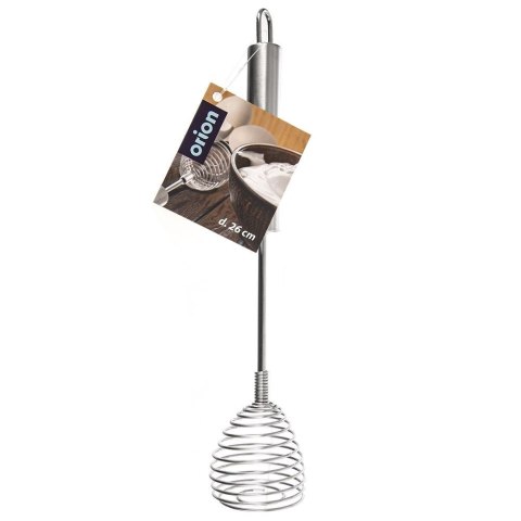 Trzepaczka do ubijania jajek śmietany ubijaczka stalowa spiralna 26cm ORION 141045