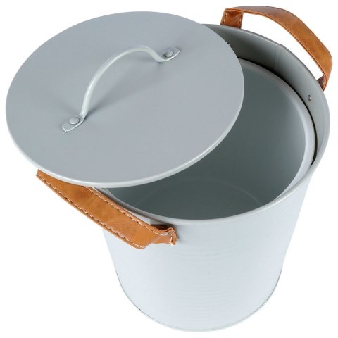 Wiaderko do lodu na lód metalowe szare cooler 3,3L HOME STYLING COLLECTION 259293