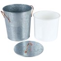 Wiaderko do lodu na lód metalowe wiadro cooler 3,3L HOME STYLING COLLECTION 259295