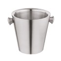 Wiaderko do lodu, podwójne ścianki, stal nierdzewna, 22x22 cm, KINGHOFF KH-1891