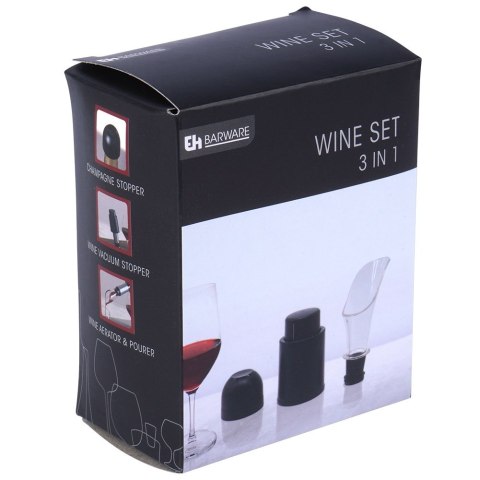 Zestaw akcesoriów akcesoria do wina 3 elementy EXCELLENT HOUSEWARE 259357