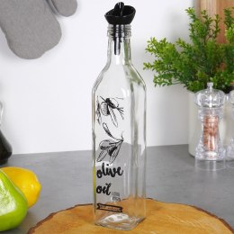 Butelka na oliwę ocet do oliwy octu szklana pojemnik dozownik 500 ml VILDE 259359-T