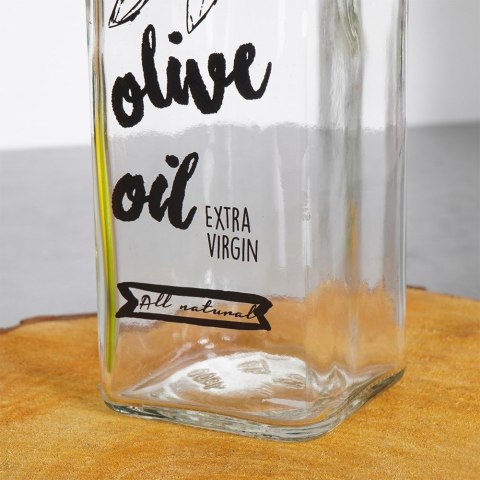 Butelka na oliwę ocet do oliwy octu szklana pojemnik dozownik 500 ml VILDE 259359-T